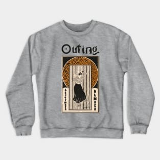 Outing Magazine, golfing Crewneck Sweatshirt